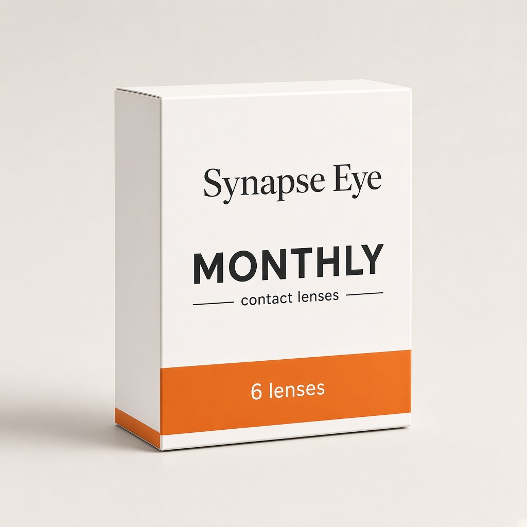 Κουτί μηνιαίων φακών επαφής SynapseEye με 6 φακούς